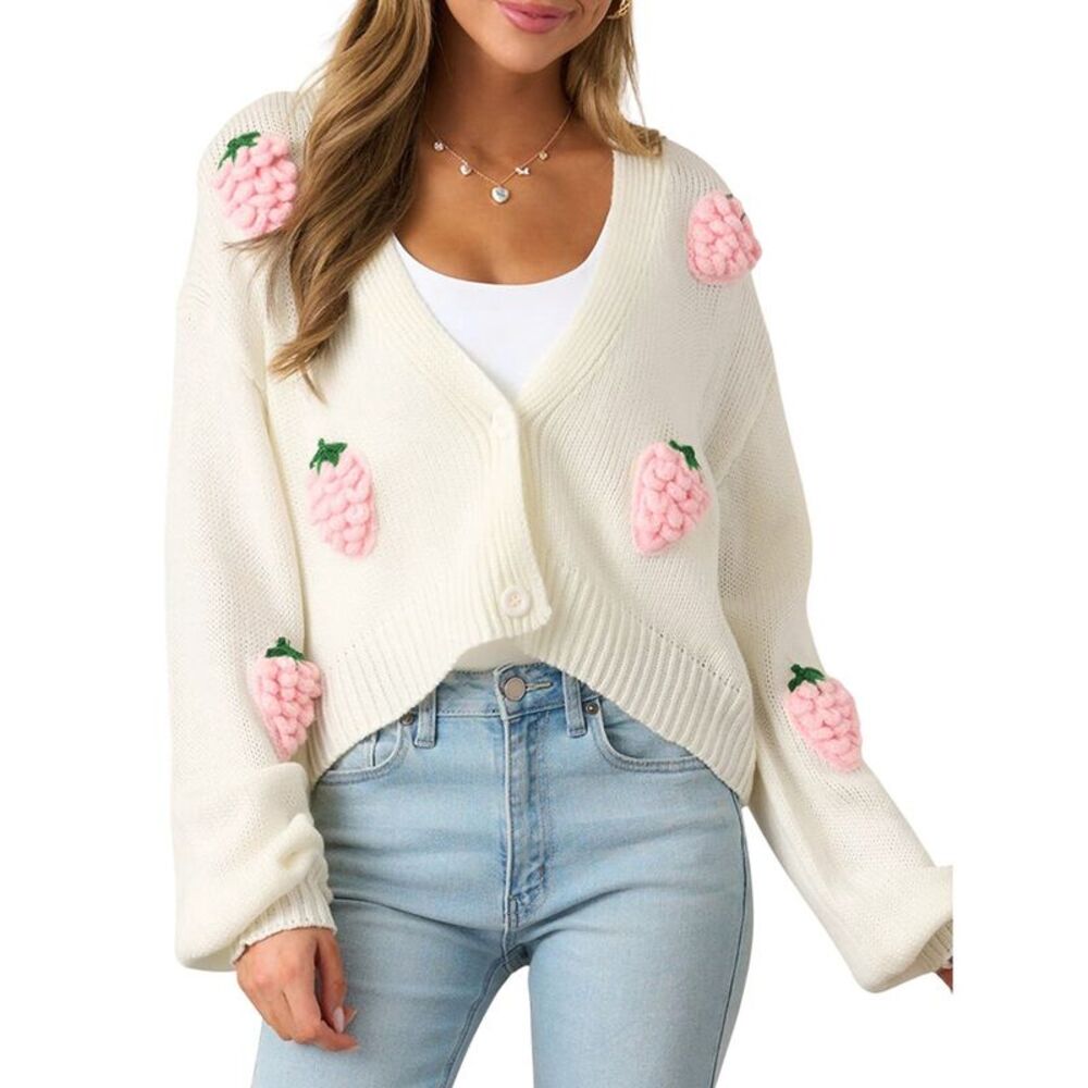 Vera Dolini Womens  Cardigan